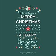 Image result for We Wish You a Merry Christmas and a Happy New Year