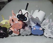 Image result for Cat in Box Papercraft