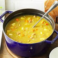 Image result for Split Green Pea Soup with Ham