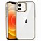Image result for Clear iPhone 12 Case with White Edges