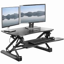 Image result for College Desk Dual Monitor Stand