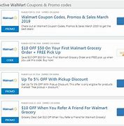 Image result for Walmart Promo Codes for Agust