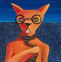 Image result for Funny Cat Paintings