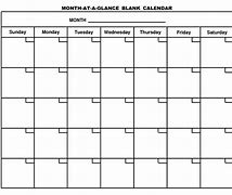 Image result for 1 Month Calendar Printable