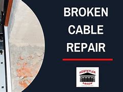 Image result for Garage Door Cable Broke