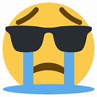 Image result for Cool Cry Emoji