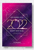 Image result for New Year Party Flyer Free PSD