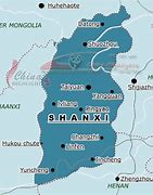 Image result for Map of Shanxi Province China