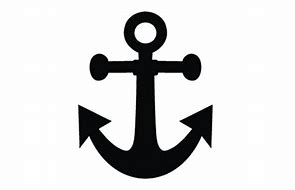 Image result for Silhouette of a Boat On a Wave with an Anchor