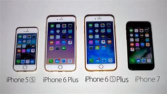Image result for iPhone 5S and 7 Size Difference