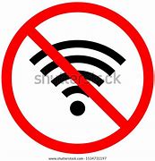Image result for Wi-Fi Crossed Out