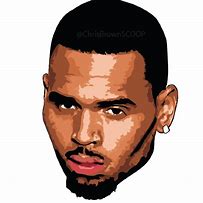 Image result for Cartoon Chris Brown Portrait