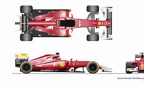 Image result for Ferrari F1 Top View