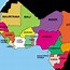 Image result for West Africa Map