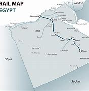 Image result for Egypt Rail Map