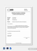 Image result for Plumbing Certify That You Did Plumbing