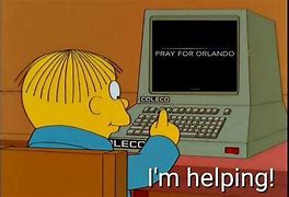 Image result for Simpsons I'm Helping Meme