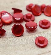 Image result for Bulk 22Mm Red Resin Buttons