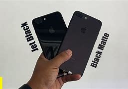 Image result for iPhone 7 Jet Black vs 7 Plus Rose Gold