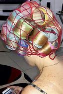 Image result for Hair Nets for Roller Sets