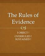 Image result for Rules of Evidence Clip Art