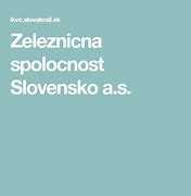 Image result for co_to_znaczy_Železnice_slovenskej_republiky