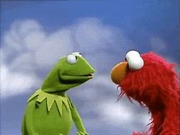 Image result for Kermit and Elmo GIF