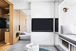 Image result for Flat Screen TV On the Wall in Living Room
