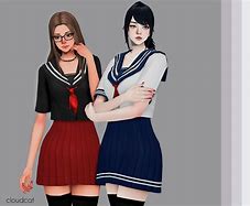 Image result for Japan School Uniform Drawing