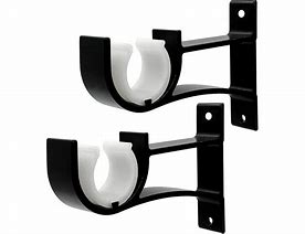 Image result for Heavy Duty Curtain Clips Matte Black 1 Inch