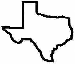 Image result for Texas Map Outline
