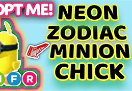 Image result for AdoptMe Zodiac Minion Sign