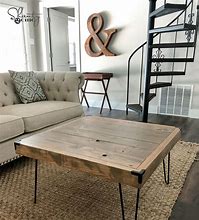 Image result for Hairpin Leg Coffee Table