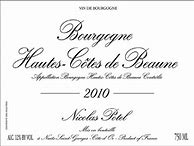Image result for Nicolas Potel Bourgogne Hautes Cotes Beaune