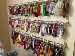 Image result for Hooks to Store Keychains