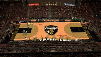 Image result for NBA Court Cavs