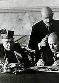Image result for Mussolini Shaking Hands with Pope