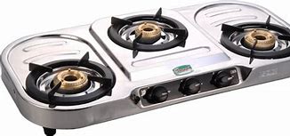 Image result for Gas Stove Silver