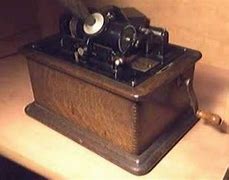 Image result for Thomas Edison Record Player