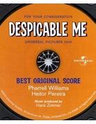Image result for Despicable Me 1 Soundtrack