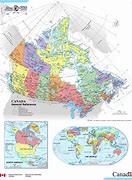 Image result for Political Map of Canada