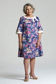 Image result for Old Lady in Floral Dress