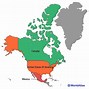 Image result for north america countries map