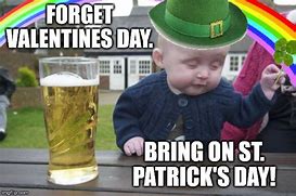 Image result for St. Patty Meme Drunk