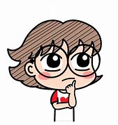 Image result for Cute Cartoon Person Thinking GIF