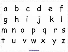 Image result for Alphabet Letters with Pictures PDF