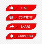 Image result for Red Like and Share Icon