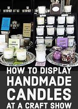 Image result for Craft Show Candle Display