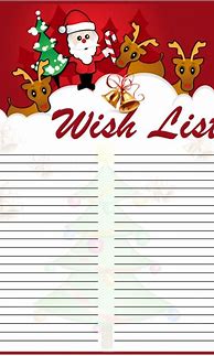 Image result for Wish List Sample