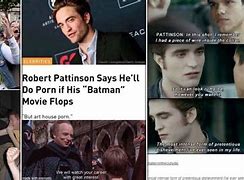 Image result for Robert Pattinson Meme